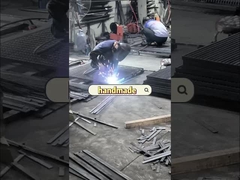 3mm kaynaklı çelik zemin döşeme ızgara dayanıklı sıcak galvanizli düz çubuk