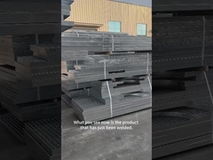 3mm parlak çelik zemin döşeme 30mm çapraz çubuklu ızgara