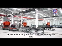 Platform zeminleri için korozyona dayanıklı çelik ızgara