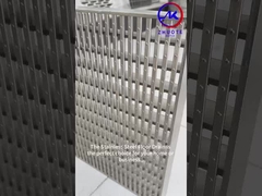 Çöplük kapağı hendek 20 * 5mm Hdg Yüzme havuzu ızgarası