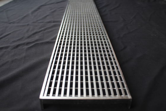 Aesthetic Catwalk Steel Grating Platform 316 Stainless