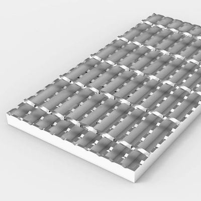 50mm Hot Dip Grating Serrated Galvanized Anti Slip Welding