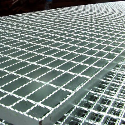 2mm Thickness Hot Dip Galvanized Serrated Steel Grating For Floor