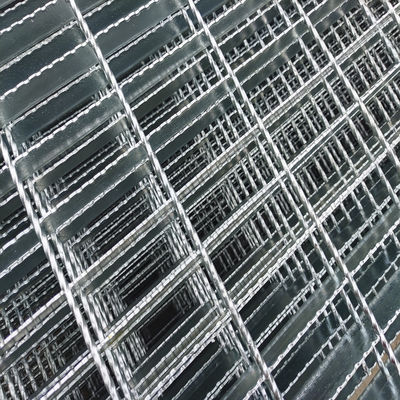 Thickness 6mm Serrated Steel Grating Q235 Carbon