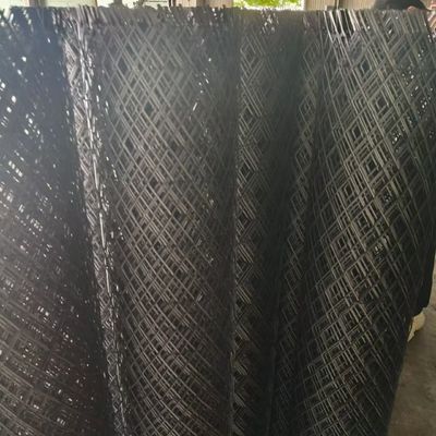 Ağır Güçlü Galvanize Alüminyum Düz Yaprak Genişletilmiş Metal Tel Ağı 1.5mm Ve Güvenlik vidaları ile