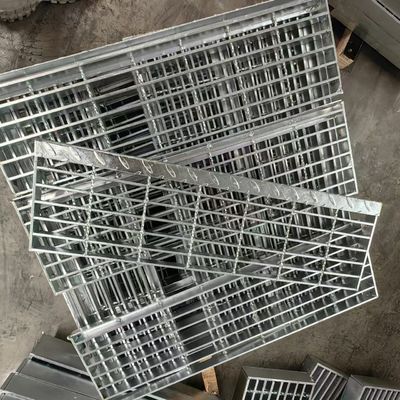 30mm Pitch Endüstriyel Çelik Platformu 3mm Çapraz Çubuklarla ızgara