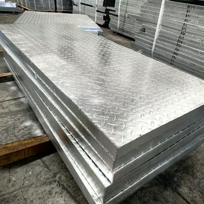 30mm rulman çubuğu pitch Endüstriyel Çelik Güvenlik ızgara alüminyum kareli plakalar