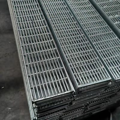 Modern Endüstriyel Çelik Izgara 3 mm Çapraz Çubuk Kalınlığı