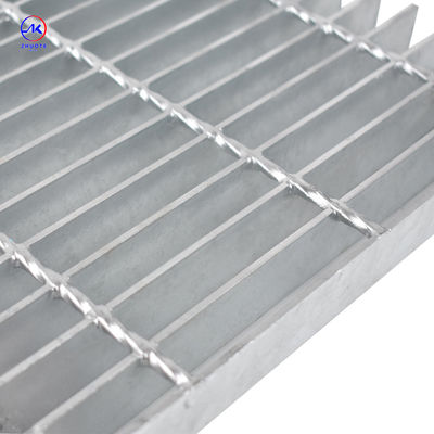 Endüstriyel Çelik ızgara 30mm rulman çubuğu Aralık 1000x1000mm Yüzeyde Parlak Ağır Görevli Uygulamalar için