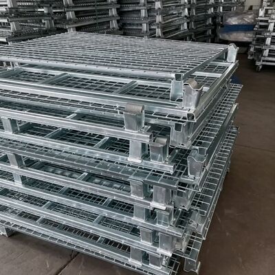 Depolama Kafesi: Katlanabilir, İstiflenebilir Verimli Depolama ve Nakliye İçin.
