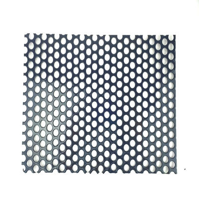 Dış Duvar İçin Dekoratif Delikli Yuvarlak Delik W0.5m Delikli Metal Levha