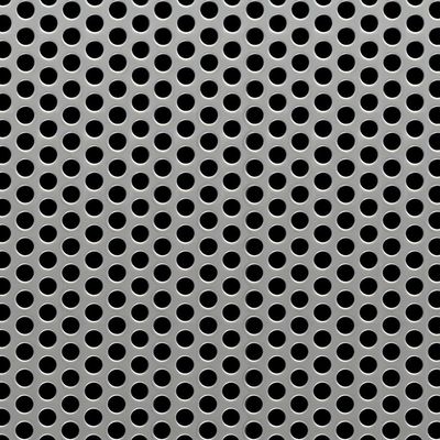 Endüstriyel için 0.5m Genişlik Galvanizli 5mm Delikli Plaka Ss 304