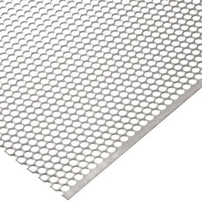 0.3MM Kalınlık 1220X2440mm Loud Hoparlör Kutusu Dekoratif İçin Delikli Metal Plaka