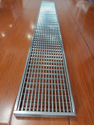 Drenaj Kapağı Siper 20*5mm Hdg Yüzme Havuzu Izgarası