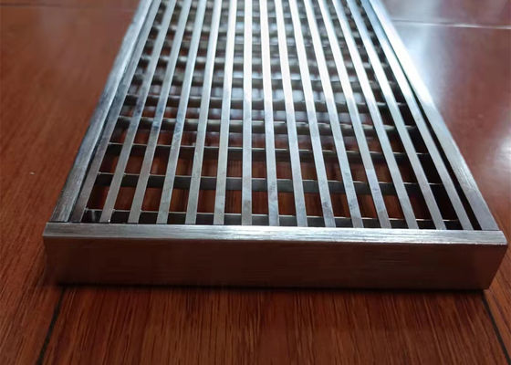 Drenaj Kapağı için Kompakt Driveway Drenaj Lineer Hd Galvanizli veya Paslanmaz Çelik Izgara