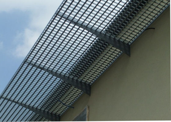 Kanopiler Cephe Örtüsü Sıcak Daldırma Galvanizli Çelik Izgara 3mm Q235